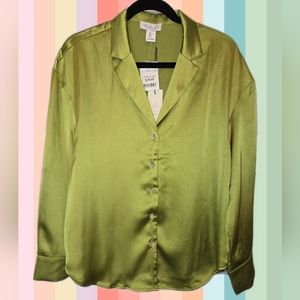 Green Rachael Zoe blouse